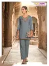 Trendy Touch Vol 3 By Tips Tops Rayon Embroidery Co Ord Set
